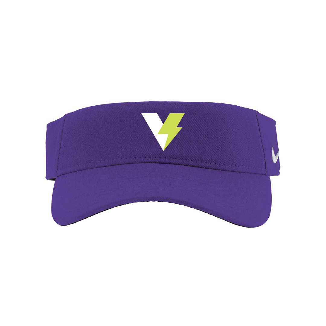 purple visor nike