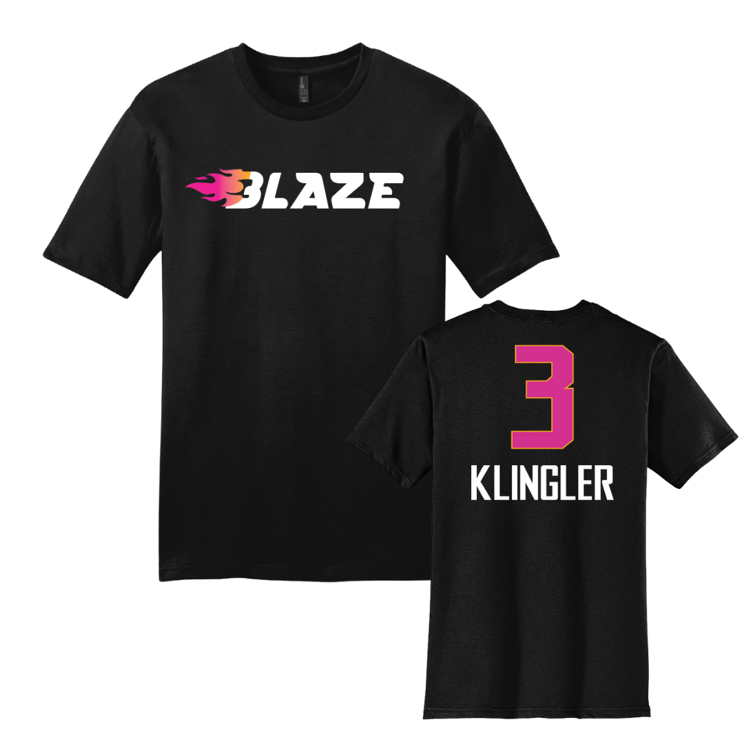 2026 Blaze Player Tee, Baylee Klingler 3 – Athletes Unlimited